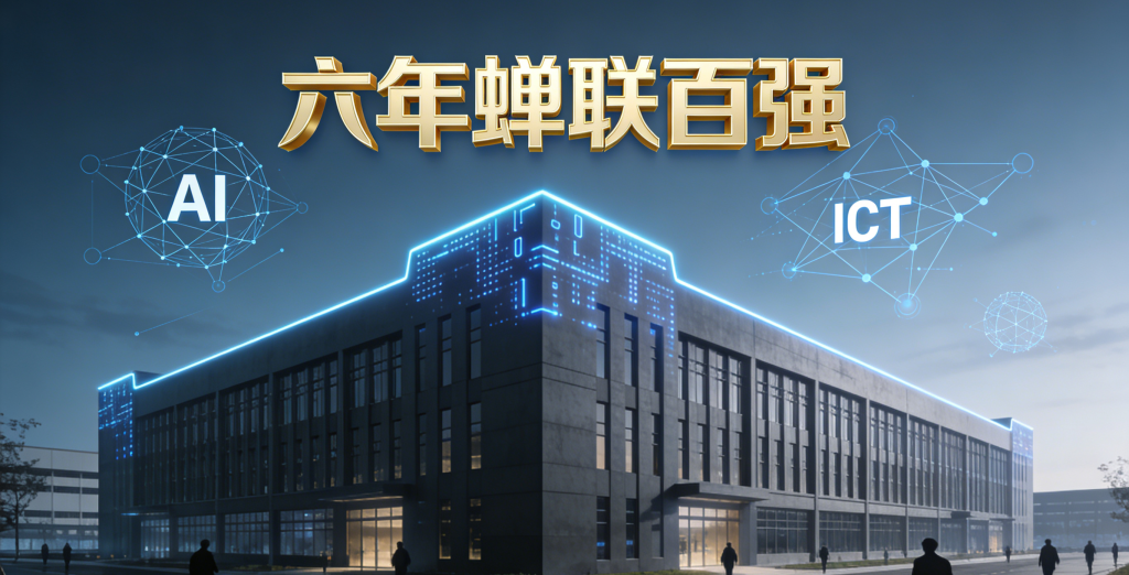 连续六年跻身福建制造业企业100强，展示企业在ICT基础设施与人工智能领域的综合实力